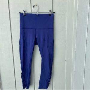Blue Lululemon Leggings